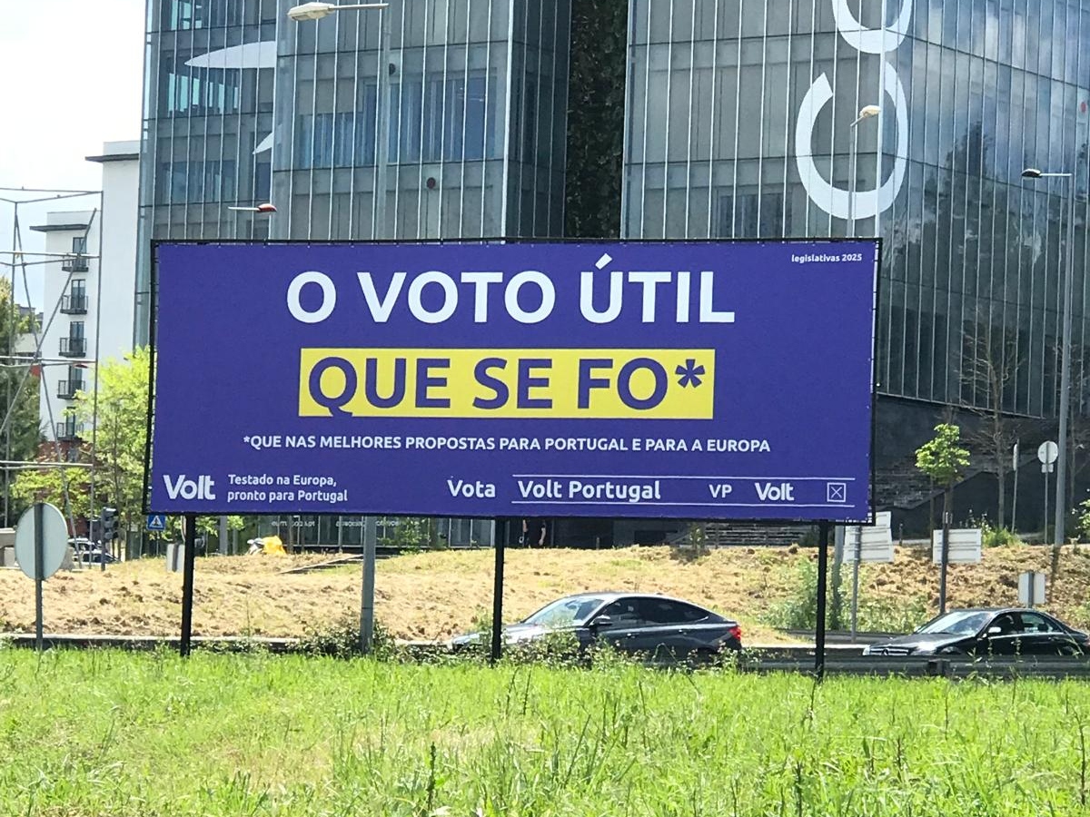 Volt Portugal campaign